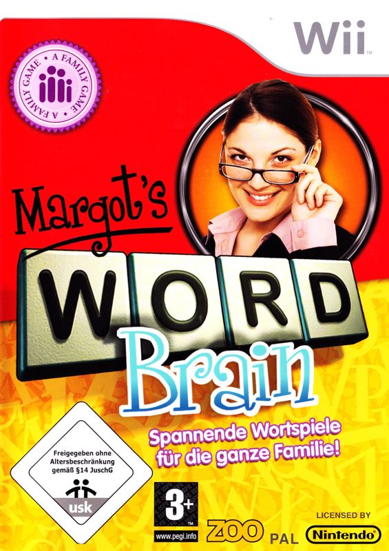 Margot's Word Brain box art for Playstation 2